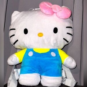 Hello kitty plush backpack